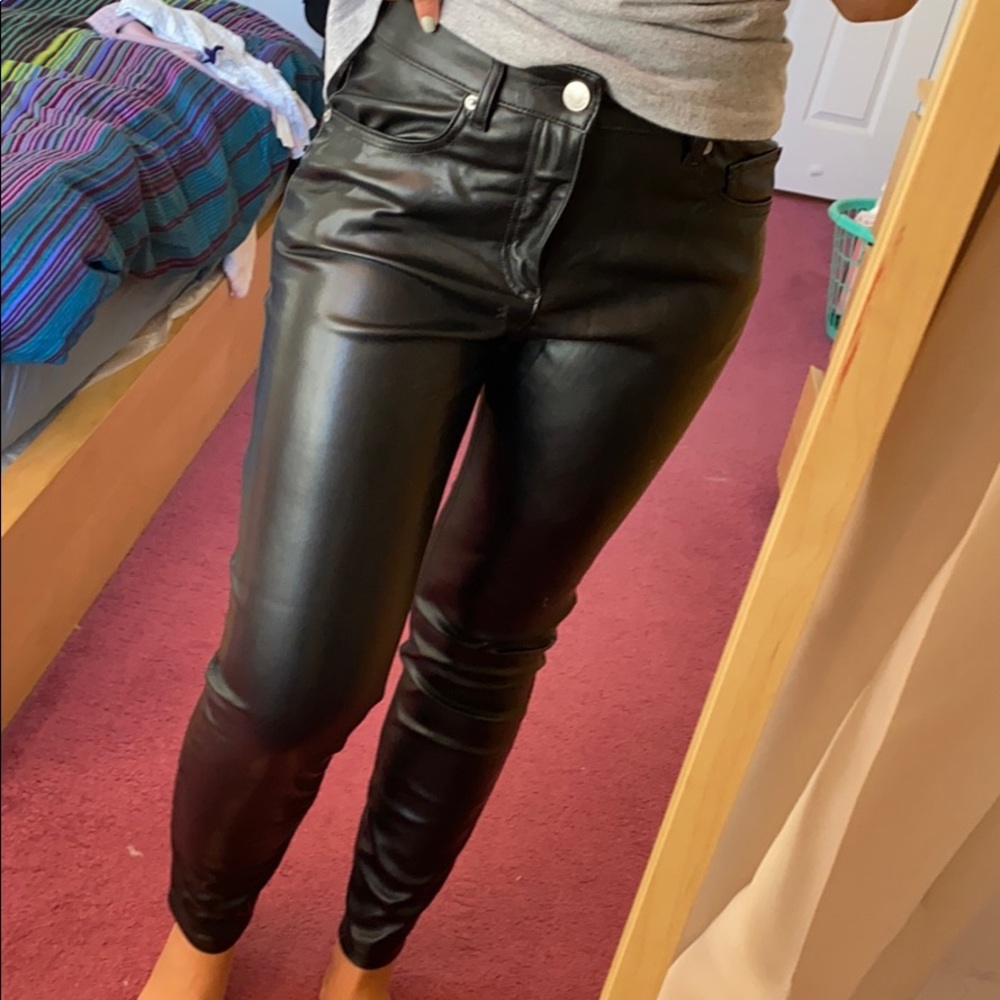 Leather pants worn once to try!